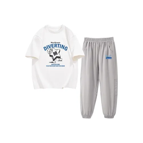 FAIRWHALE Повседневная спортивная одежда 2 предмета набор для детей в возрасте 3-7 лет