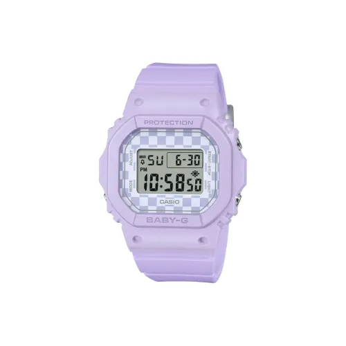 CASIO Кварцевый Movement Женские Детский Часы 42,1mm*37,9mm*11,3mm Фиолетовый