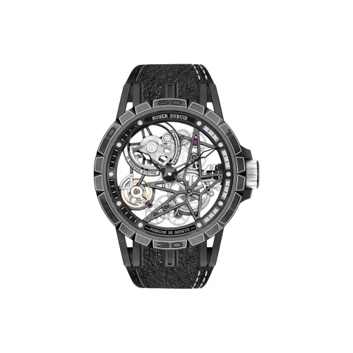 Roger Dubuis Автоматический Механический Часы Мужские Kings Racing Series 45 мм Скелет