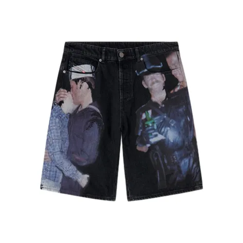 DIESEL x Tom of Finland SS25 Джинсовые шорты Унисекс