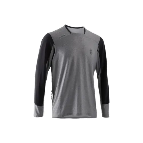 DECATHLON T-рубашка мужская цвет цинково-серый