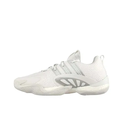 Adidas Crazy BYW 2,0 Устойчивые к истиранию низкие баскетбольные кроссовки для мужчин белые