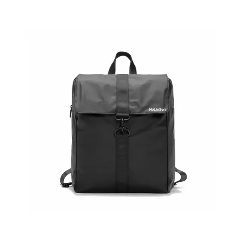 Mulinsen Нейлон Рюкзак Стандартный Унисекс Черный