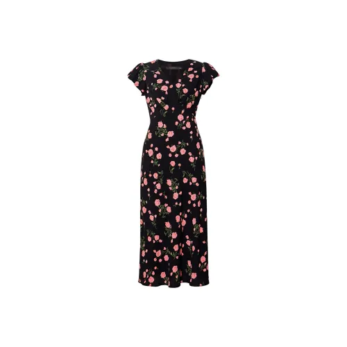 ROEYSHOUSE Короткое платье с короткими рукавами женское