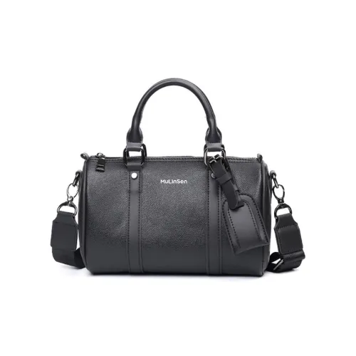 Mulinsen PU (полиуретан) Одно плечо Сумка Унисекс Черный