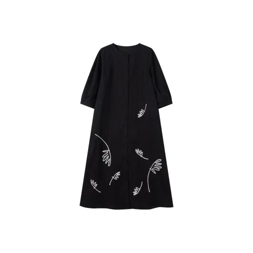 DE Mincollection Женские Платья с Длинным Рукавом