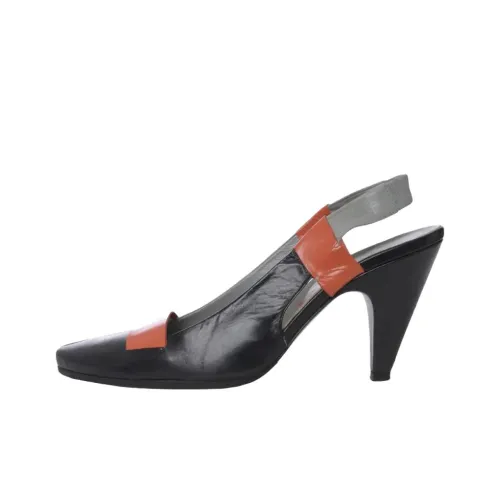 MIU MIU Конусный каблук Высокие каблуки 6 см Женские Черный