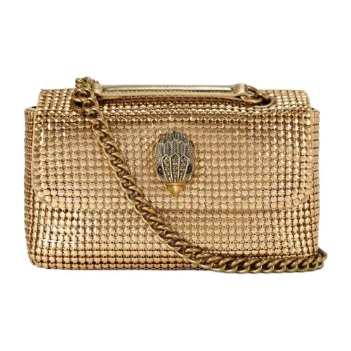 Kurt Geiger London Kensington Металл Сумка через плечо Женская Золотая