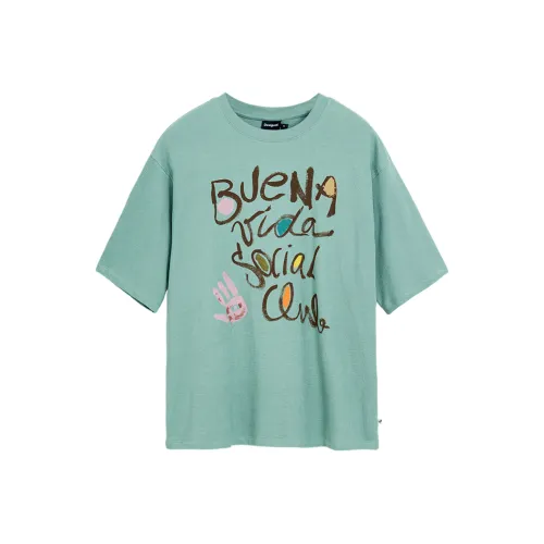 Desigual Озерно-голубой Мужская T-рубашка