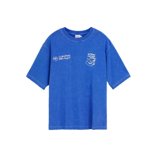 Desigual Royal Blue Мужская T-Рубашка