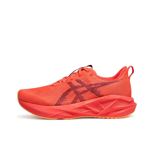 Asics NOVABLAST 5 Беговые кроссовки Низкий Топ Красный/Фиолетовый Мужской