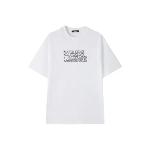 Karl Lagerfeld SS25 T-Shirt Мужской Белый