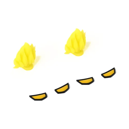 HelloSlippers Shark Accessories Sharkicks Accessories ПВХ Ночной свет Украшения для обуви Унисекс