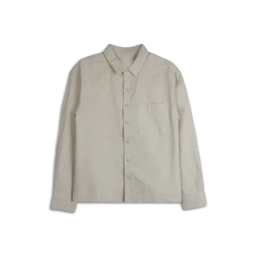 WUREN Абрикос Мужские Рубашки