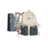 Зеленый + Украшение + Сумка для покупок