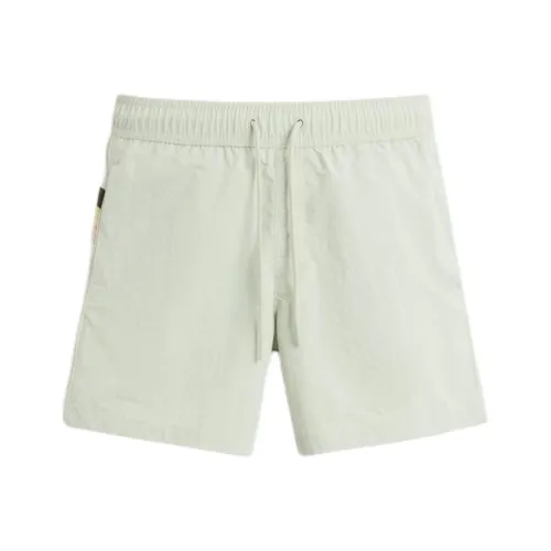 ZARA Озерный зеленый Мужские плавательные шорты