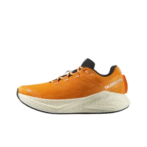 SALOMON Aero Glide 3 Амортизация Дышащий Легкий Низкий Топ Беговые кроссовки Мужской Оранжевый