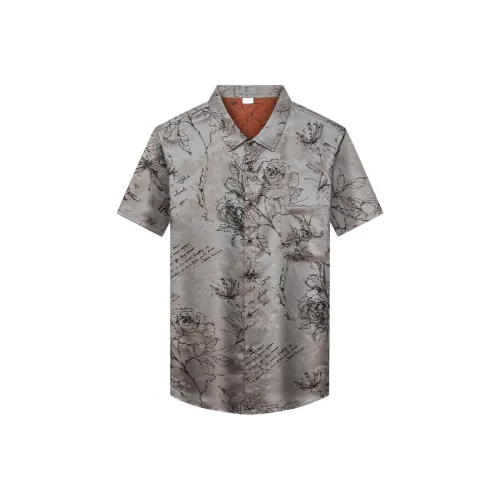 DKRVT Серебристо-серый [Упаковка] Мужские рубашки