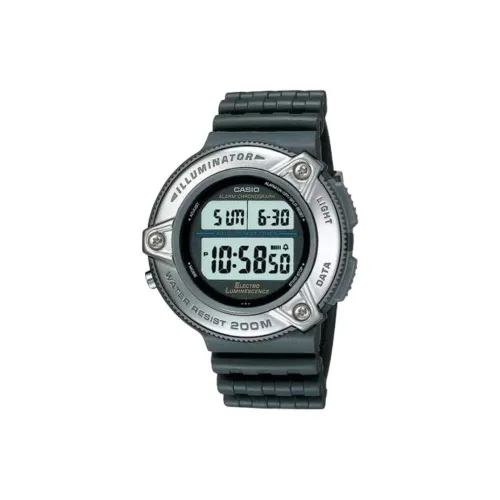 CASIO G SHOCK Collection Кварцевый механизм Резиновый ремешок Часы Мужские Зеленый циферблат