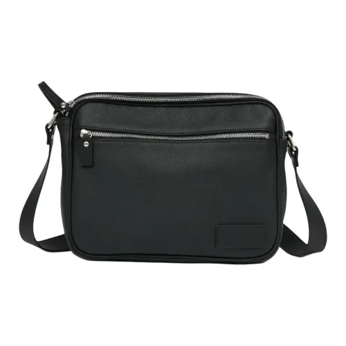 MM6 MAISON MARGIELA Телячья кожа Сумка через плечо Мужская Черная