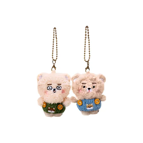 Dolls And Bears Dance BOLD BEAR Туристическая коллекция Шапки и кепки Монета Кукла Плюшевая Подвеска 12 см Рекомендуемая высота