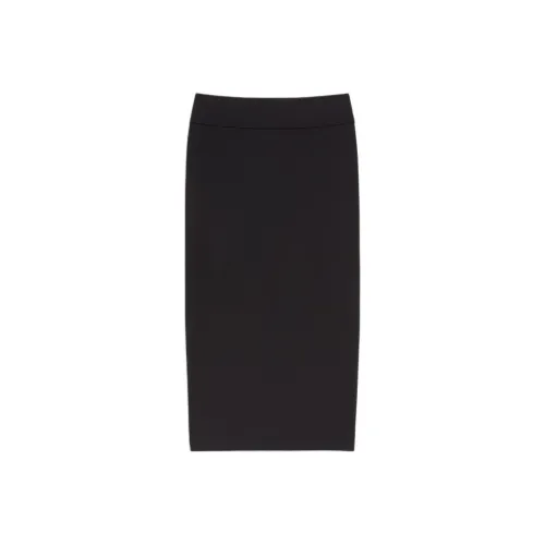 MaxMara Повседневный Длинный Юбка Женские Черный