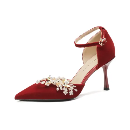 GOSO Узкий каблук Высокие каблуки 8 см Женские Красный