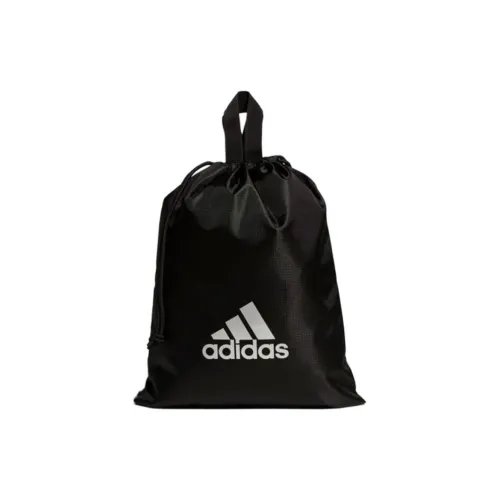 Adidas Полиэстер Обувная сумка Органайзер для путешествий Мужской Черный