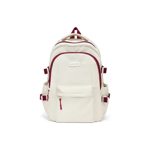 MAKEUP KITTEN Нейлоновый рюкзак большой унисекс бежевый черный