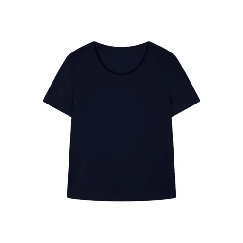 IHIMI Темно-синие Женские Футболки