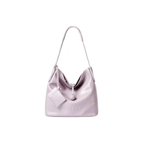 TUCANO ПУ (полиуретан) Сумка-тоут Сумка для покупок Сумка через плечо Большая Женская Лунный Абрикос Таро Фиолетовый