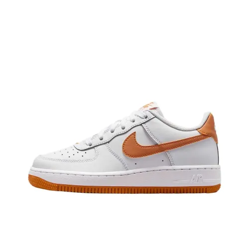 Nike Air FORCE 1 Low Топ Kids Lifestyle Shoes Белый Детский