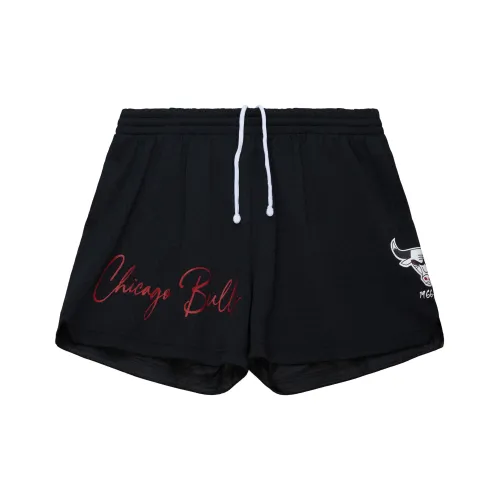 MITCHELL NESS SU25 Повседневные шорты Женские Черные