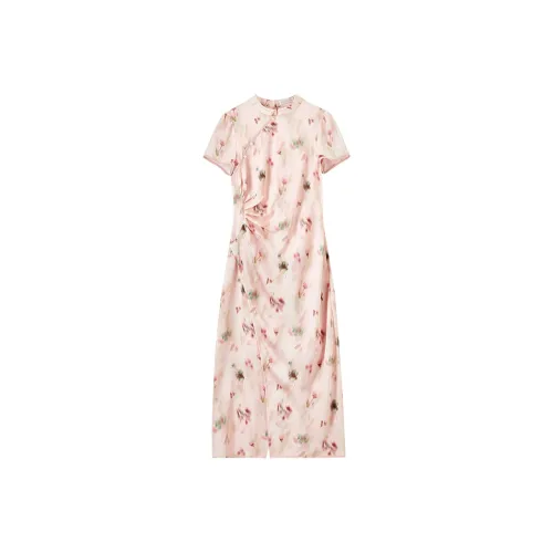 SENTUBILA Короткое платье с короткими рукавами женское