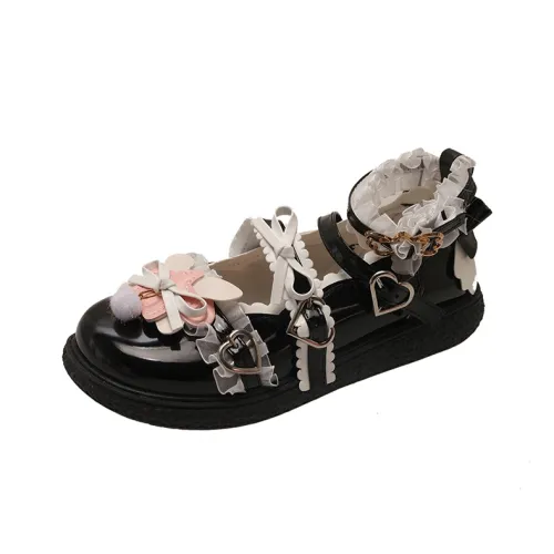 PARK DANCE Туфли Mary Jane с плоской подошвой Женские