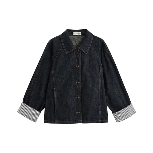 Inman Cropped Petite Slimming Autumn Affordable Loose Fit Autumn Fashion Texture Small ATMOSPHERE Cropped Coat