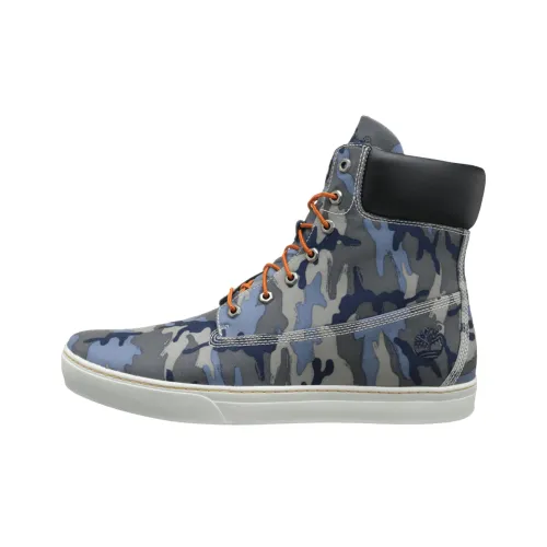 Timberland Earthkeepers 2,0 Устойчивые к истиранию высокие кроссовки для скейтбординга Мужские Синие