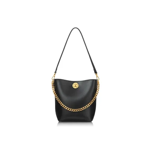 Roberta Di Camerino Сумка через плечо из коровьей кожи женская черная коричневая