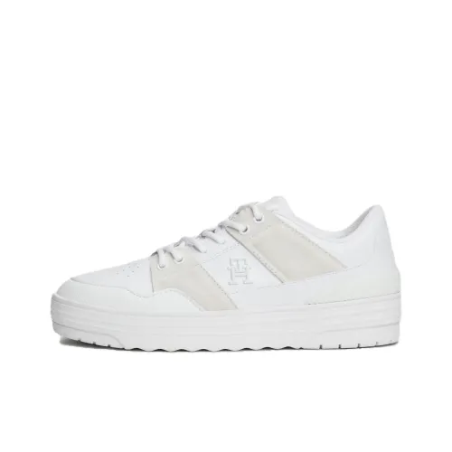 Tommy Hilfiger TRAINERS Баскетбольные кроссовки Низкий Топ Белый Женский