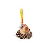 Леопардовый принт, жемчужное платье