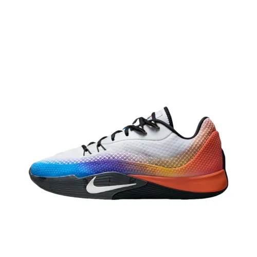 Nike S.T. Flare Баскетбольные кроссовки Low Топ Белый, Синий и Оранжевый Мужской