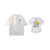 Белый свободный крой + белый с утяжкой на талии