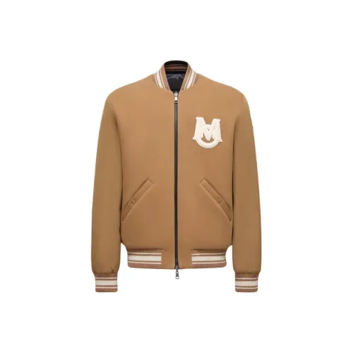 MONCLER FW25 Vennes Reversible Down BOMBER Куртка Пуховик Мужской Верблюжий Бежевый