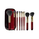 Zhurong Высокий Глянцевый Эффект Макияжа 9 шт. Макияжные Кисти Наборы Одежды