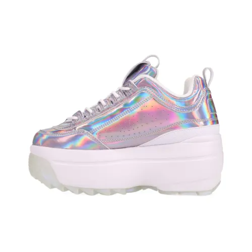 FILA Disruptor 2 Low Топ Тренировочные Кроссовки Женские Ярко-фиолетовые