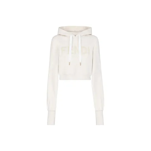 FENDI SS22 Толстовка Женская Белая