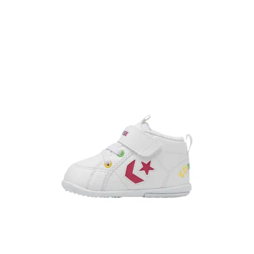 Конверс Низкий Топ Обувь для малышей Белый Розовый Зеленый Infant And Toddler