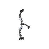 Черный браслет с четырехлистным клевером