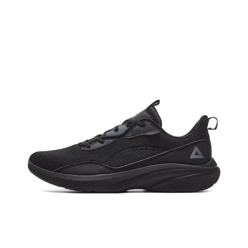 PEAK Беговые кроссовки Low Top Черные Мужские