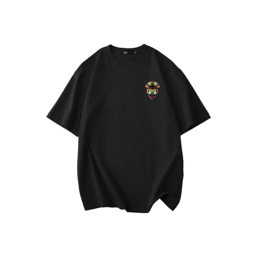 Pin Li Черные Мужские T-Рубашки